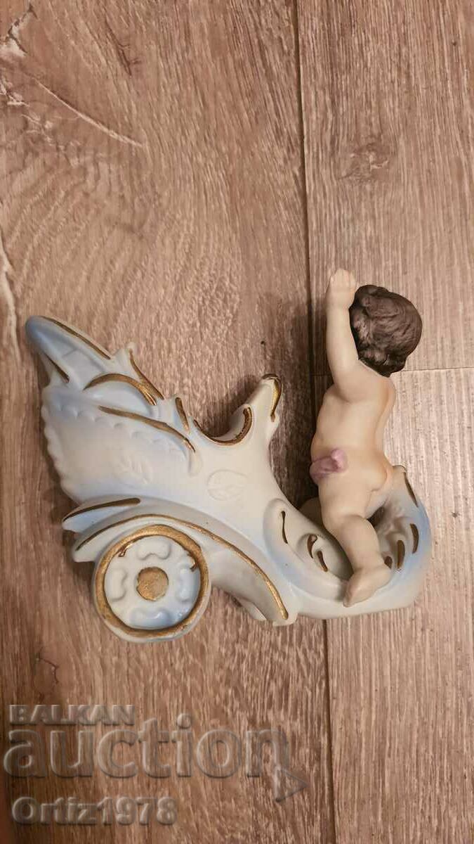 Old porcelain vase, France, 1950 - 5