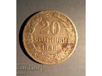 20 cents 1888