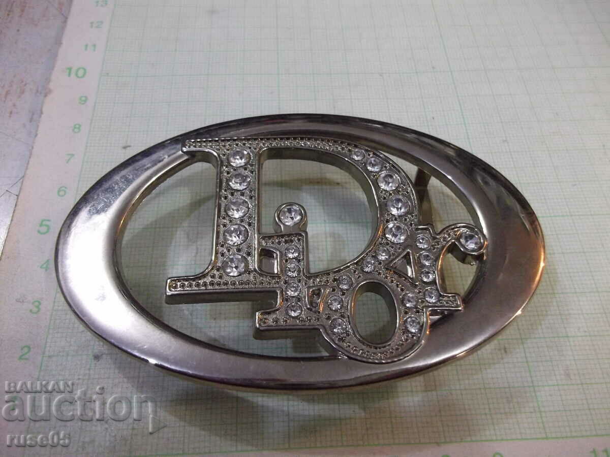 "Christian Dior" belt buckle with price 5.00 BGN | € 2.56