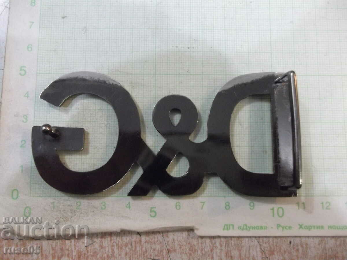 "Christian Dior" belt buckle - 1 - 5