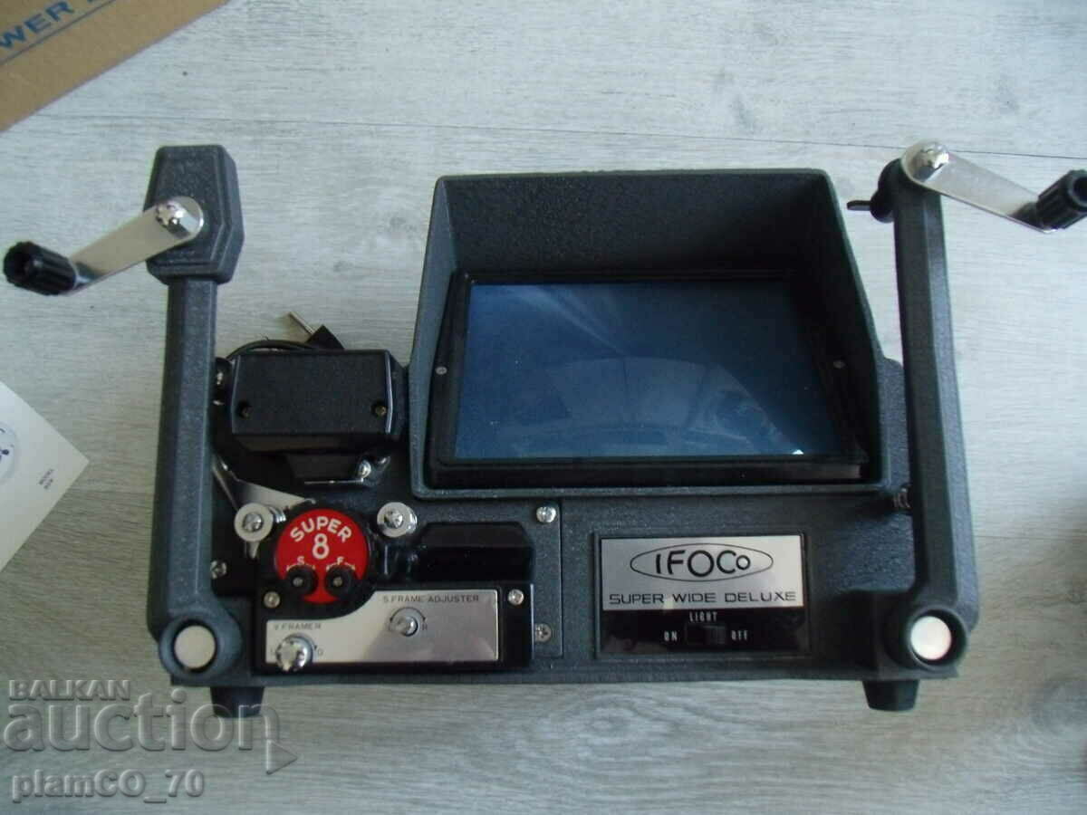 Auction No.*7355 old Japanese cinema machine VIEWER EDITOR 8 mm Auction No.*7355 old Japanese cinema machine VIEWER EDITOR 8 mm