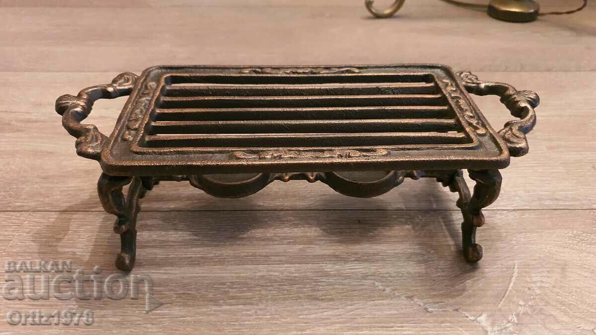 Cast iron retro griddle, warming rack, 30cm–1,420kg