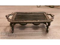 Ρετρό σχάρα από χυτοσίδηρο, σχάρα θέρμανσης, 30cm–1.420kg