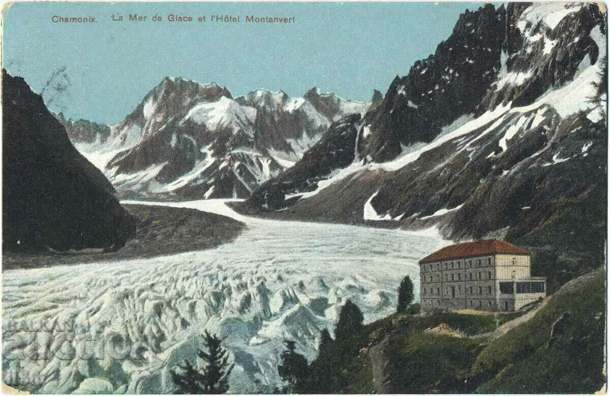 France - Savoie - Chamonix - glacier - hotel - 1907