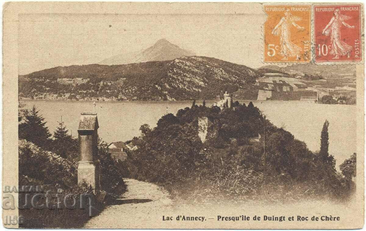 Γαλλία - Savoie - Annecy - λίμνη - 1922