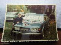 OLD RETRO PHOTO CAR WEDDING