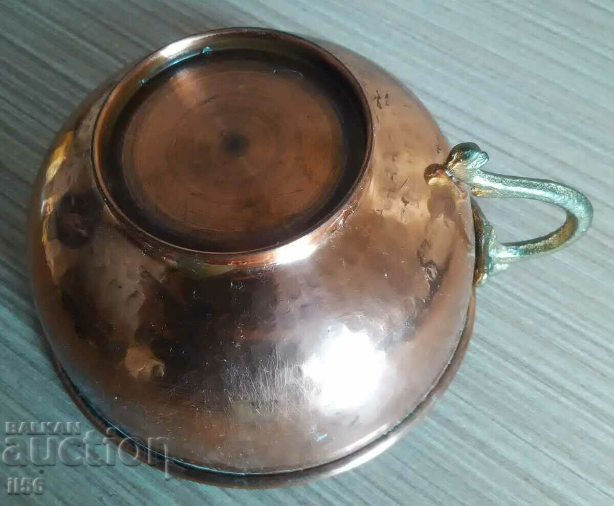 Large cup - wrought copper - 5 Large cup - wrought copper - 5