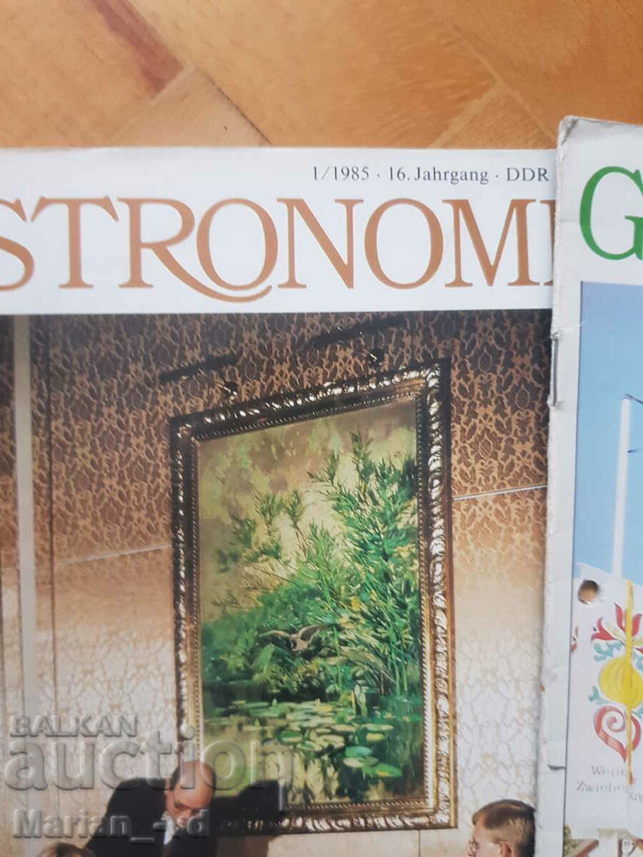 Gastronomie magazines from 1985, 86, 87 and 88 - 15 issues - 5