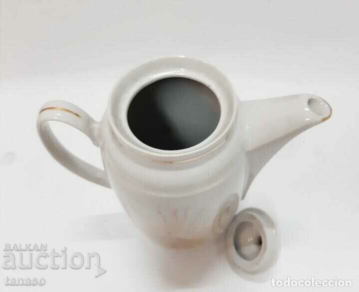 Beautiful white porcelain jug, teapot(7.2) - 5