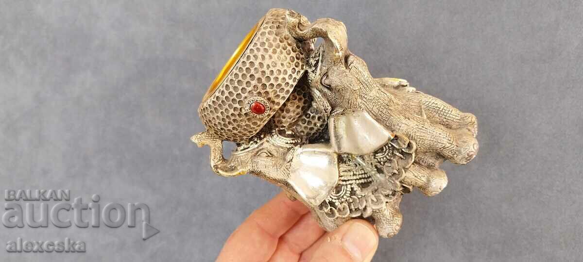 Old candle holder with price 18.00 BGN | € 9.20 Old candle holder with price 18.00 BGN | € 9.20