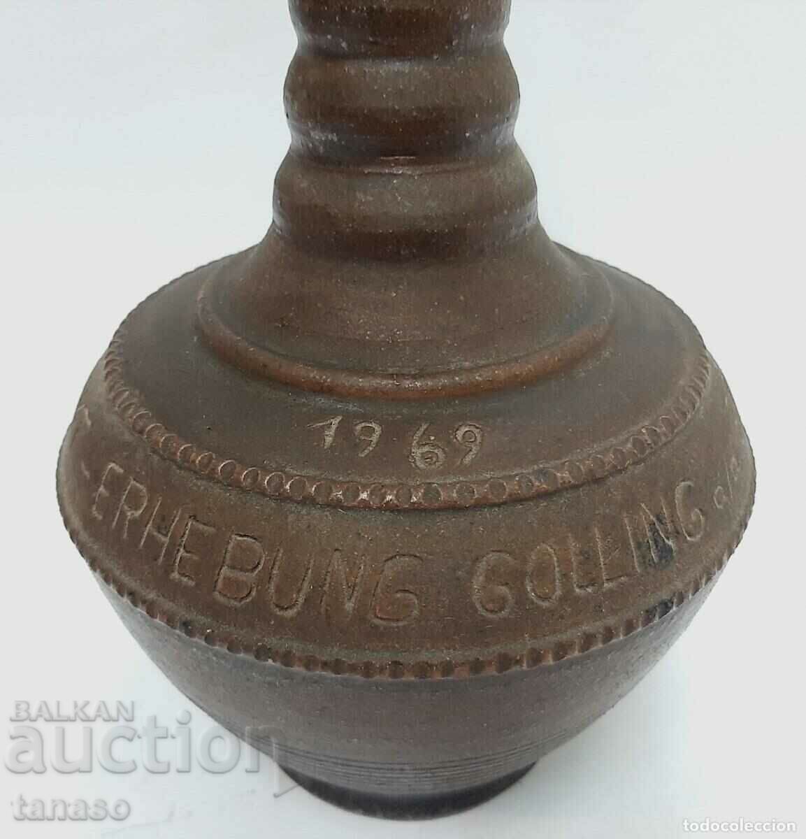 Old German ceramic jug, 1969 (12.3) - 5 Old German ceramic jug, 1969 (12.3) - 5