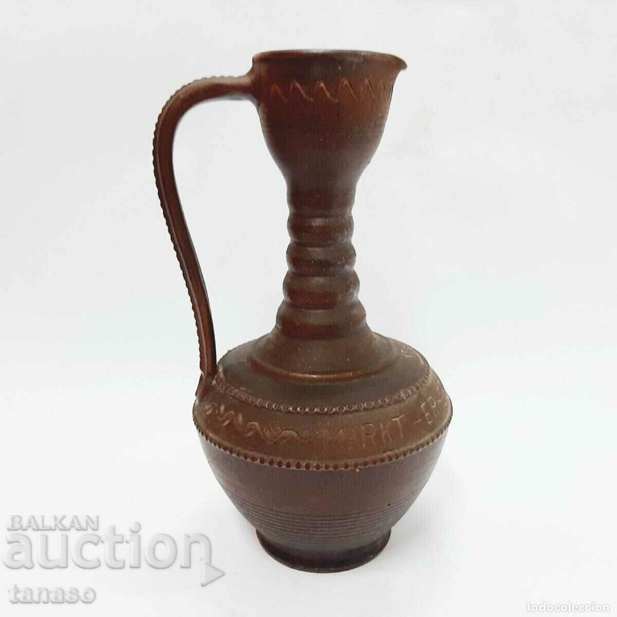 Old German ceramic jug, 1969 (12.3)