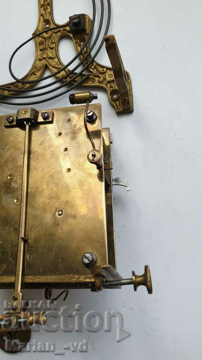 Rare mechanical wall clock regulator - 7