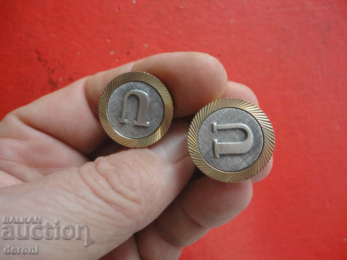 Gold-plated German football association cufflinks - 5 Gold-plated German football association cufflinks - 5