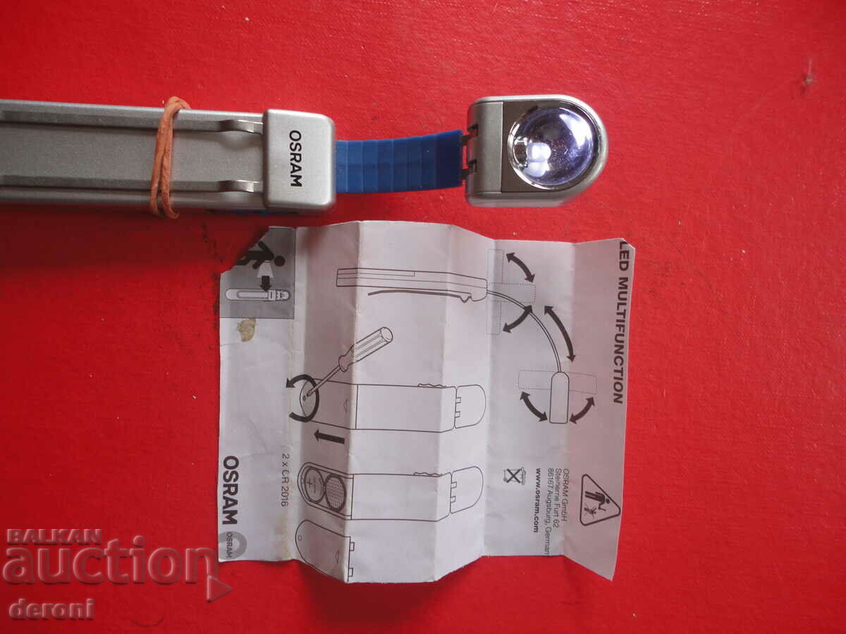 Movable lamp flashlight flashlight Osram - 5 Movable lamp flashlight flashlight Osram - 5