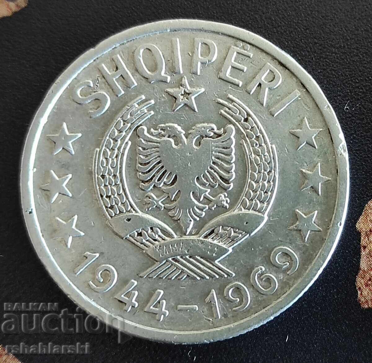 Albania 50 kindarki, 1969 - 25 years since Liberation with price 6.00 BGN | € 3.07 Albania 50 kindarki, 1969 - 25 years since Liberation with price 6.00 BGN | € 3.07