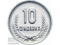 Albania 10 Kindarki, 1988