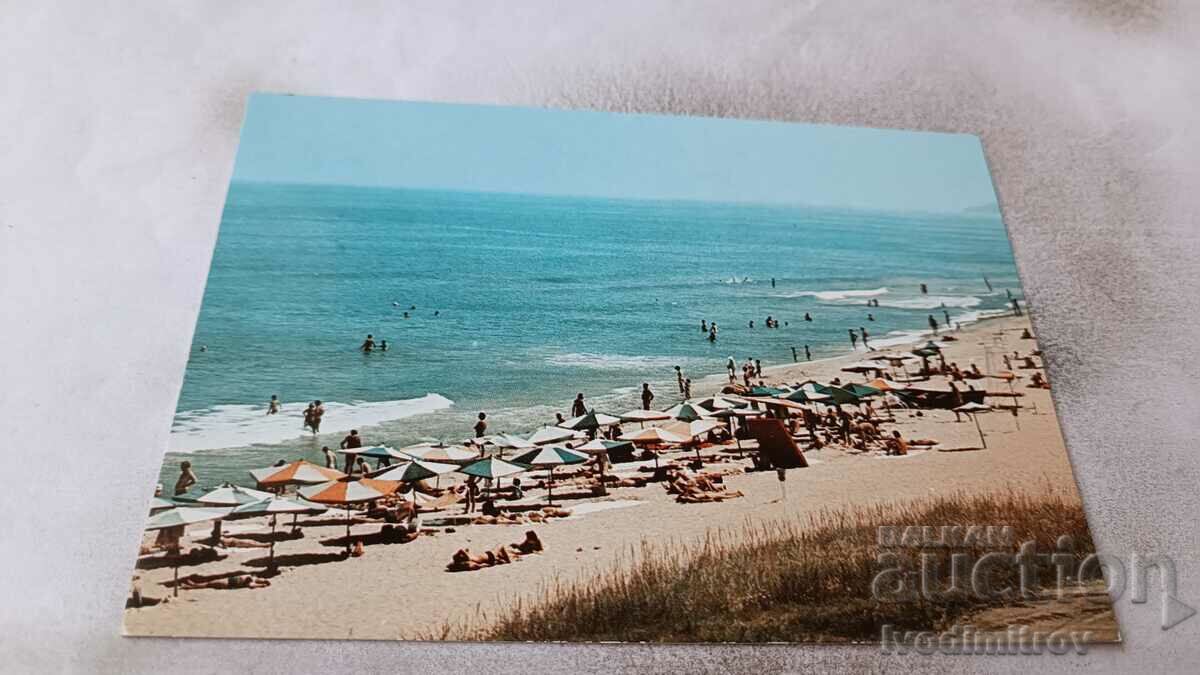 Carte poștală White Camping Luna Beach 1986