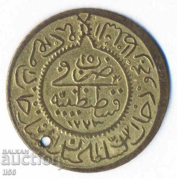 Turcia - pandantiv aurit pentru bijuterii - 1223/15 - secolul al XIX-lea