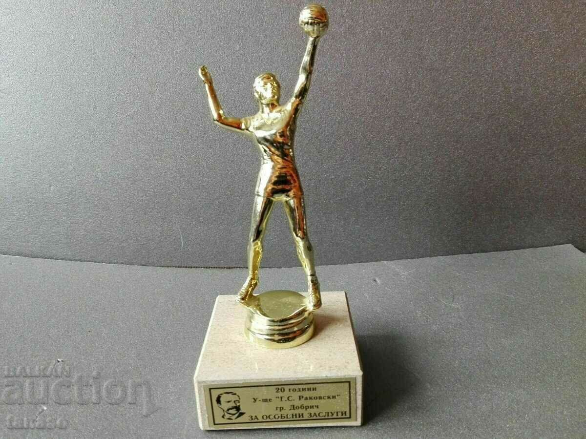 Auction Prize statuette school G.S. Rakovski Auction Prize statuette school G.S. Rakovski