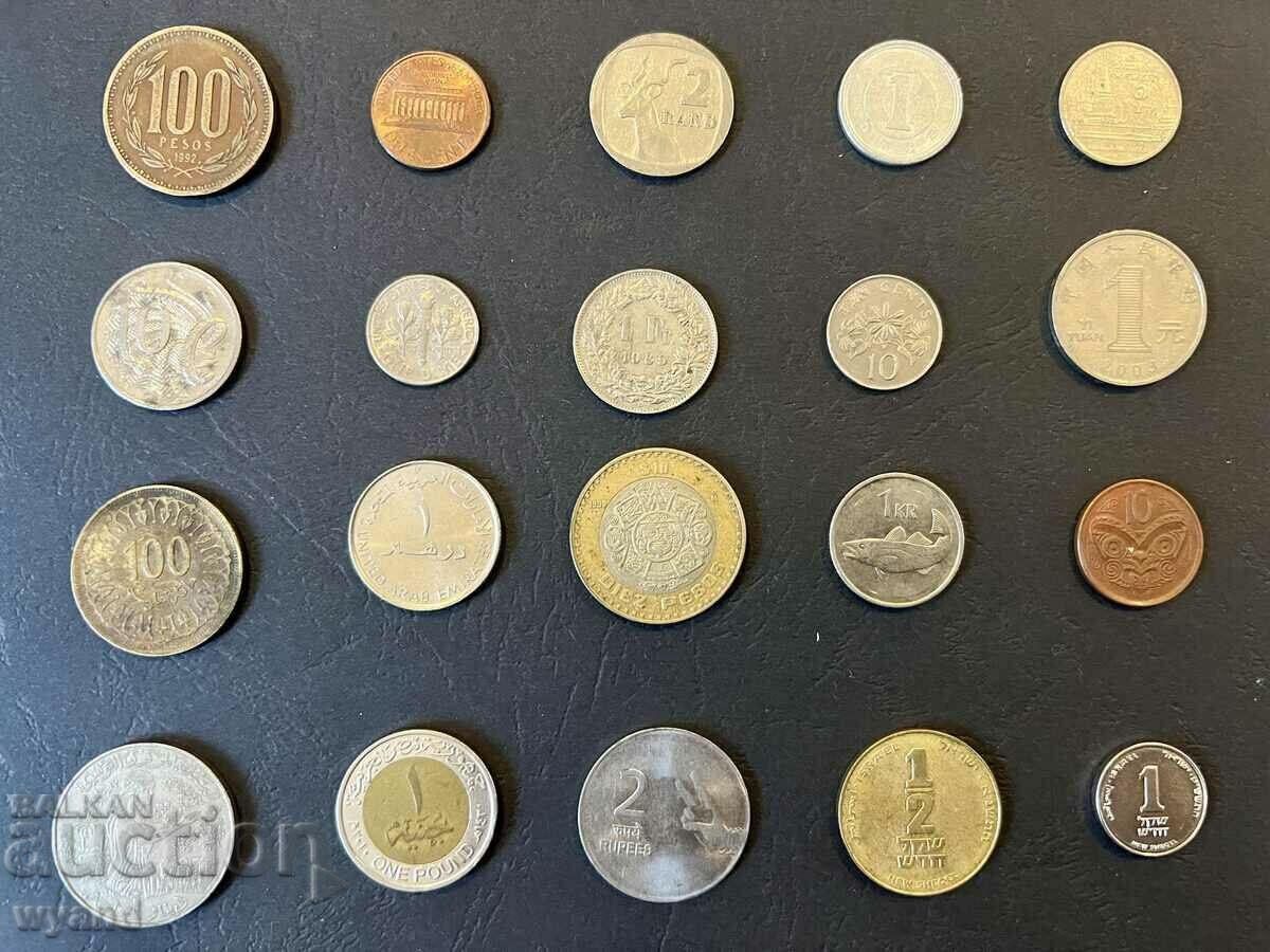 Лот екзотични монети