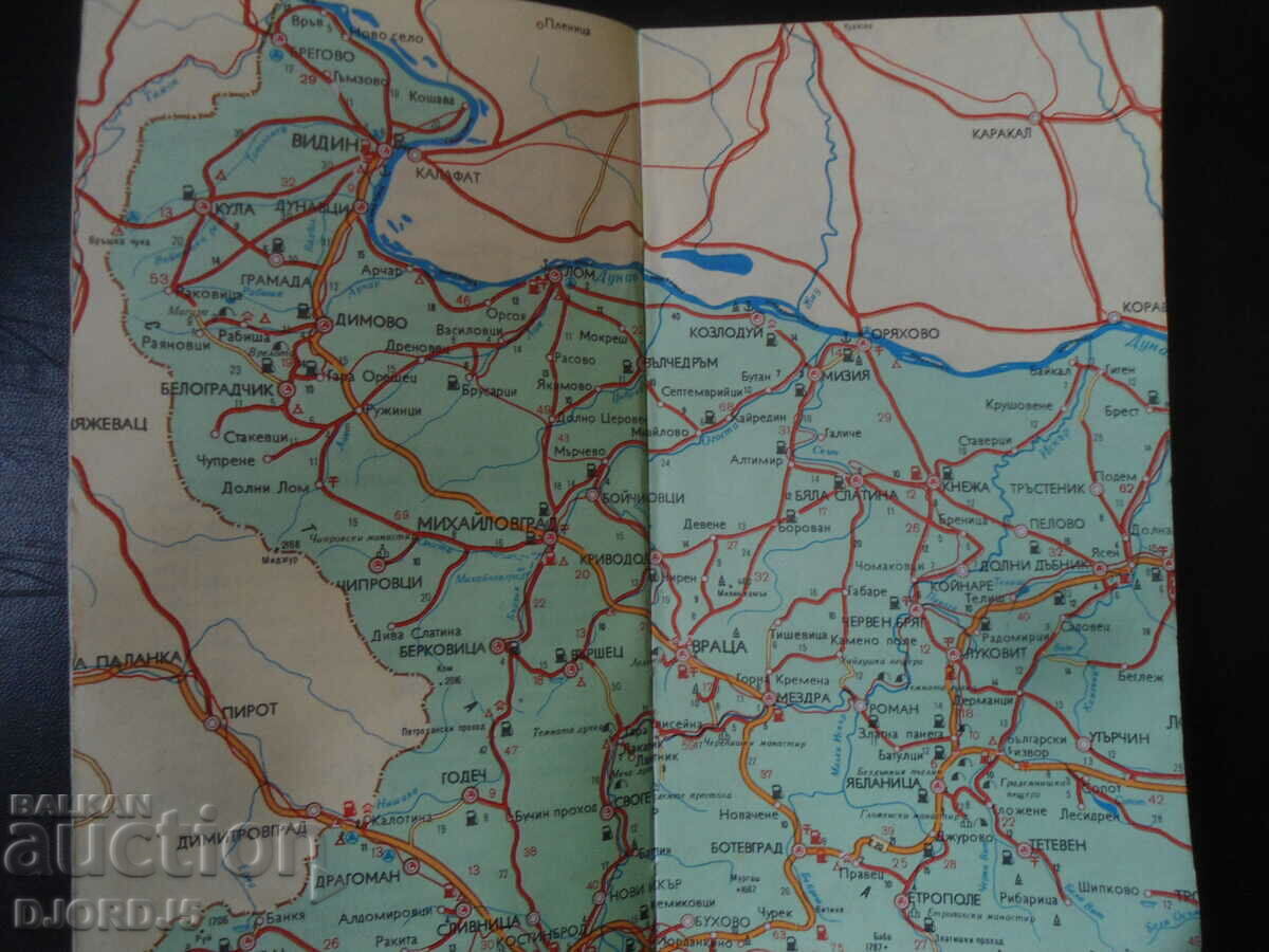 Delivery of ATLAS, Car routes, Bulgaria Delivery of ATLAS, Car routes, Bulgaria