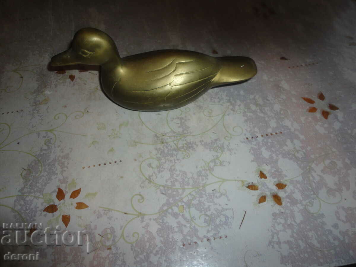 Bronze figure plastic duck 3 - 5