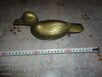 Bronze figure plastic duck 3