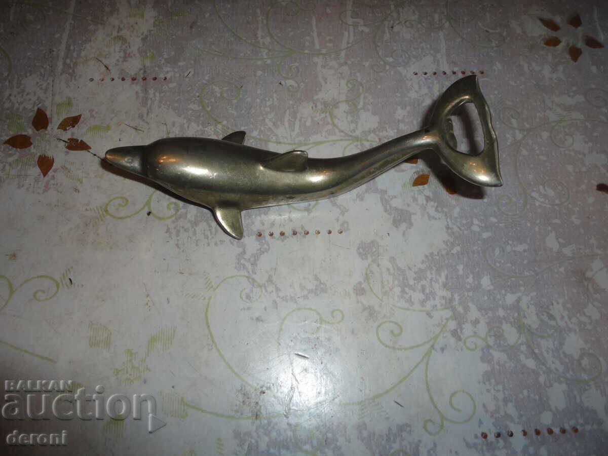 Amazing bronze dolphin opener with price 25.00 BGN | € 12.78 Amazing bronze dolphin opener with price 25.00 BGN | € 12.78