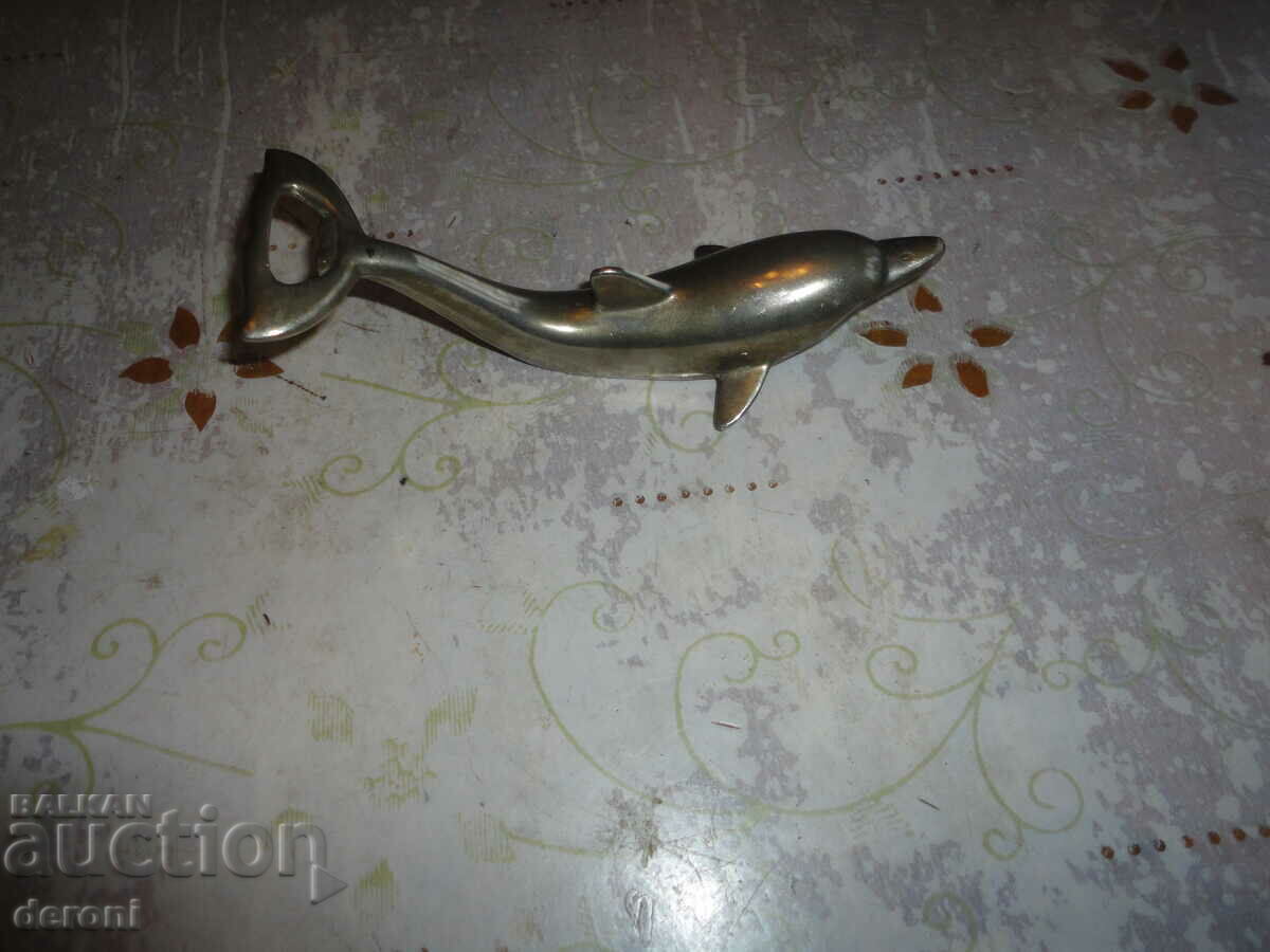 Auction Amazing bronze dolphin opener Auction Amazing bronze dolphin opener
