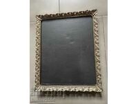Frame - bronze, 21/26 cm, old