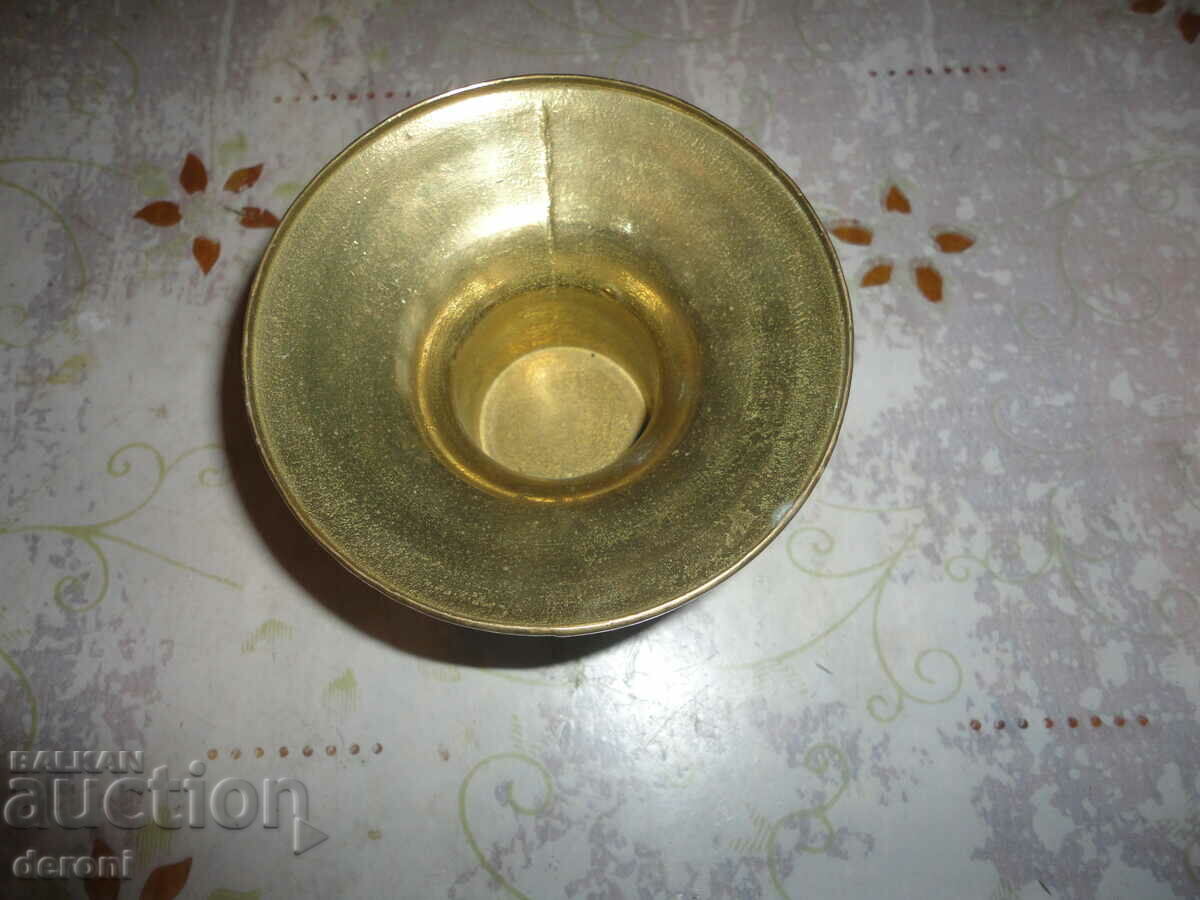 Доставка на Старинен бронзов свещник 9