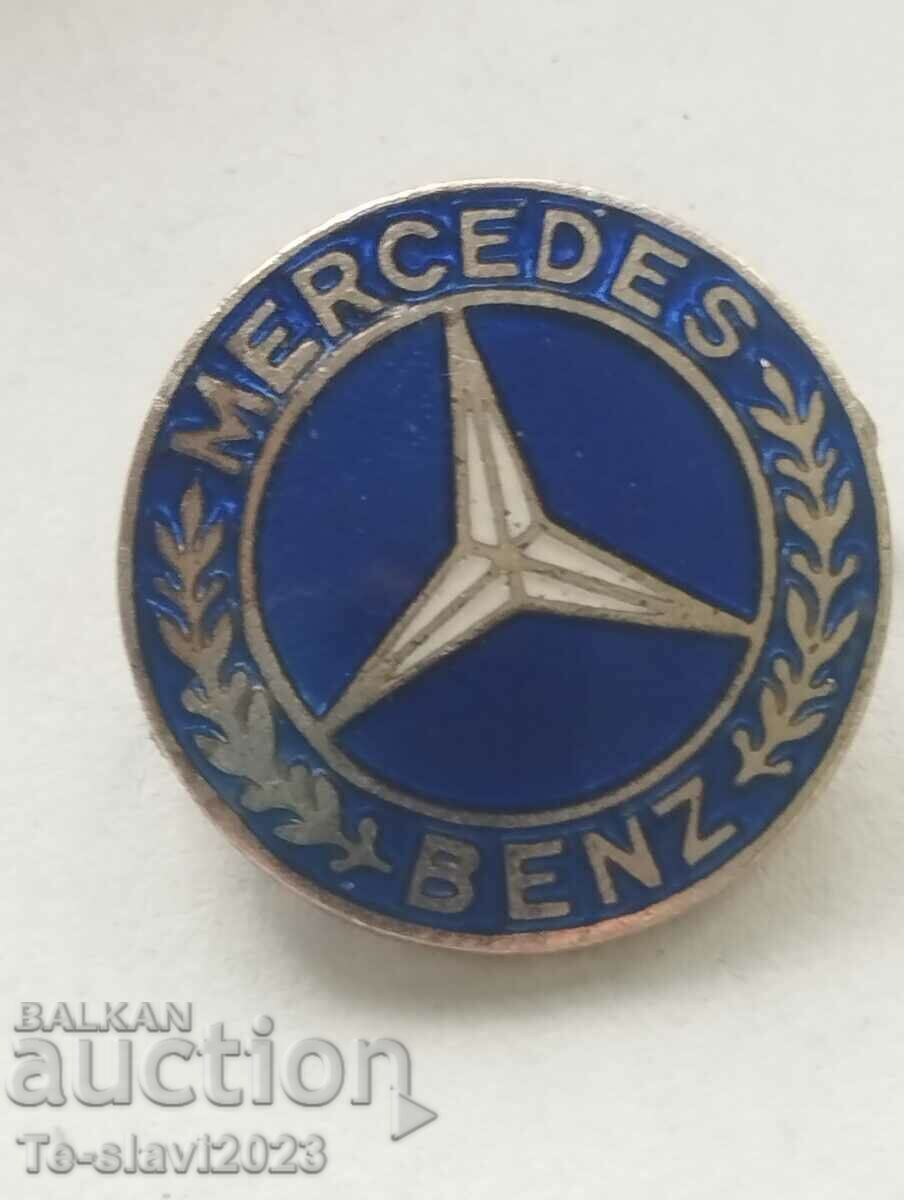 1970 Veche insignă de mașină germană Mercedes Benz