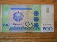 200 sums 1997 - Uzbekistan ( G )