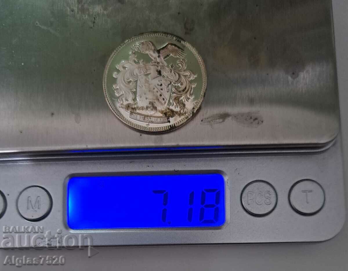 Delivery of American silver token /Franklin 7.18 gr.,925/ Delivery of American silver token /Franklin 7.18 gr.,925/