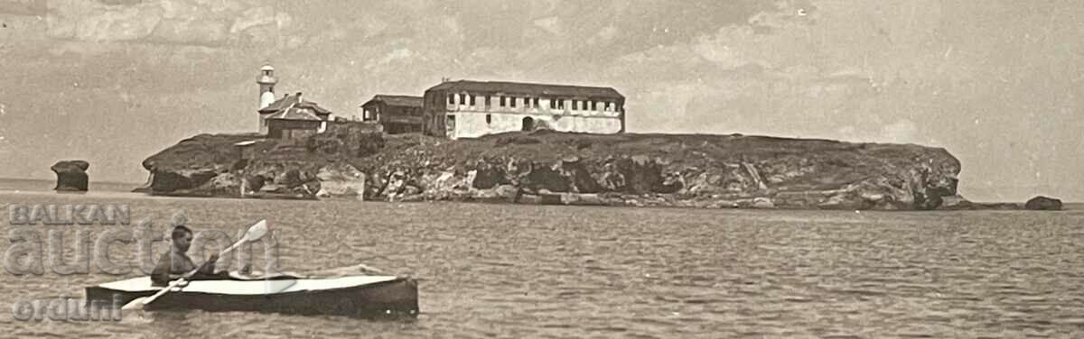 4109 Kingdom of Bulgaria Burgas view St. Anastasia island with price 35.00 BGN | € 17.90 4109 Kingdom of Bulgaria Burgas view St. Anastasia island with price 35.00 BGN | € 17.90