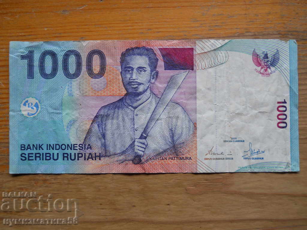 1000 rupiah 2000 - Indonesia ( F )