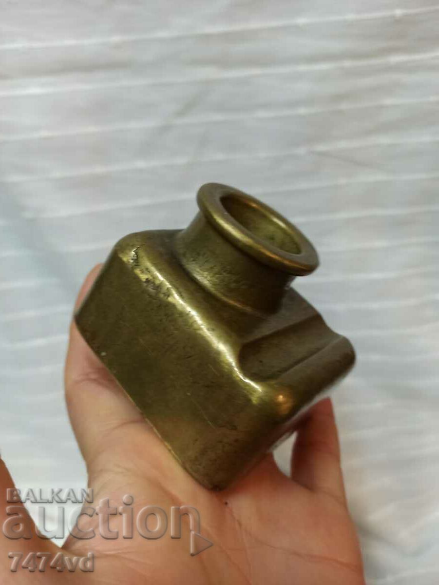 BRONZE INK POT with price 45.00 BGN | € 23.01 BRONZE INK POT with price 45.00 BGN | € 23.01