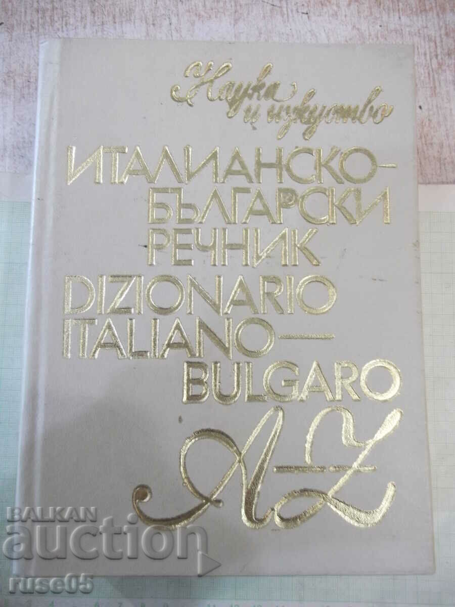 Book "Italian-Bulgarian dictionary-M. Cavaletto-Petrova"-968 st