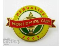 HERBALIFE-Insigna de colecție rară-Cupa Mondială 2005
