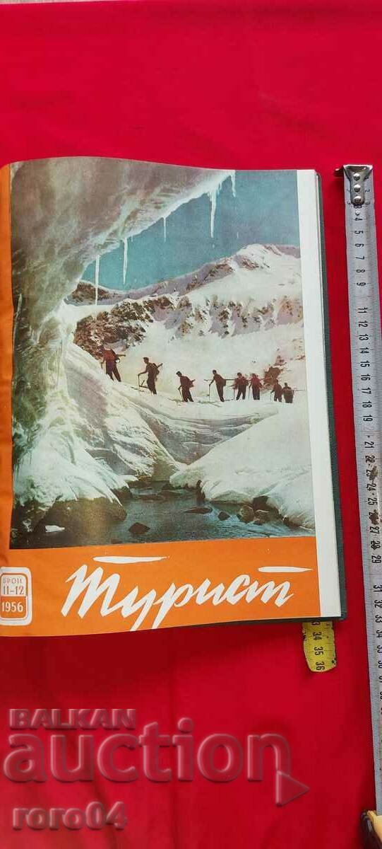 Delivery of TOURIST MAGAZINE - YEARBOOK - 1956 Delivery of TOURIST MAGAZINE - YEARBOOK - 1956