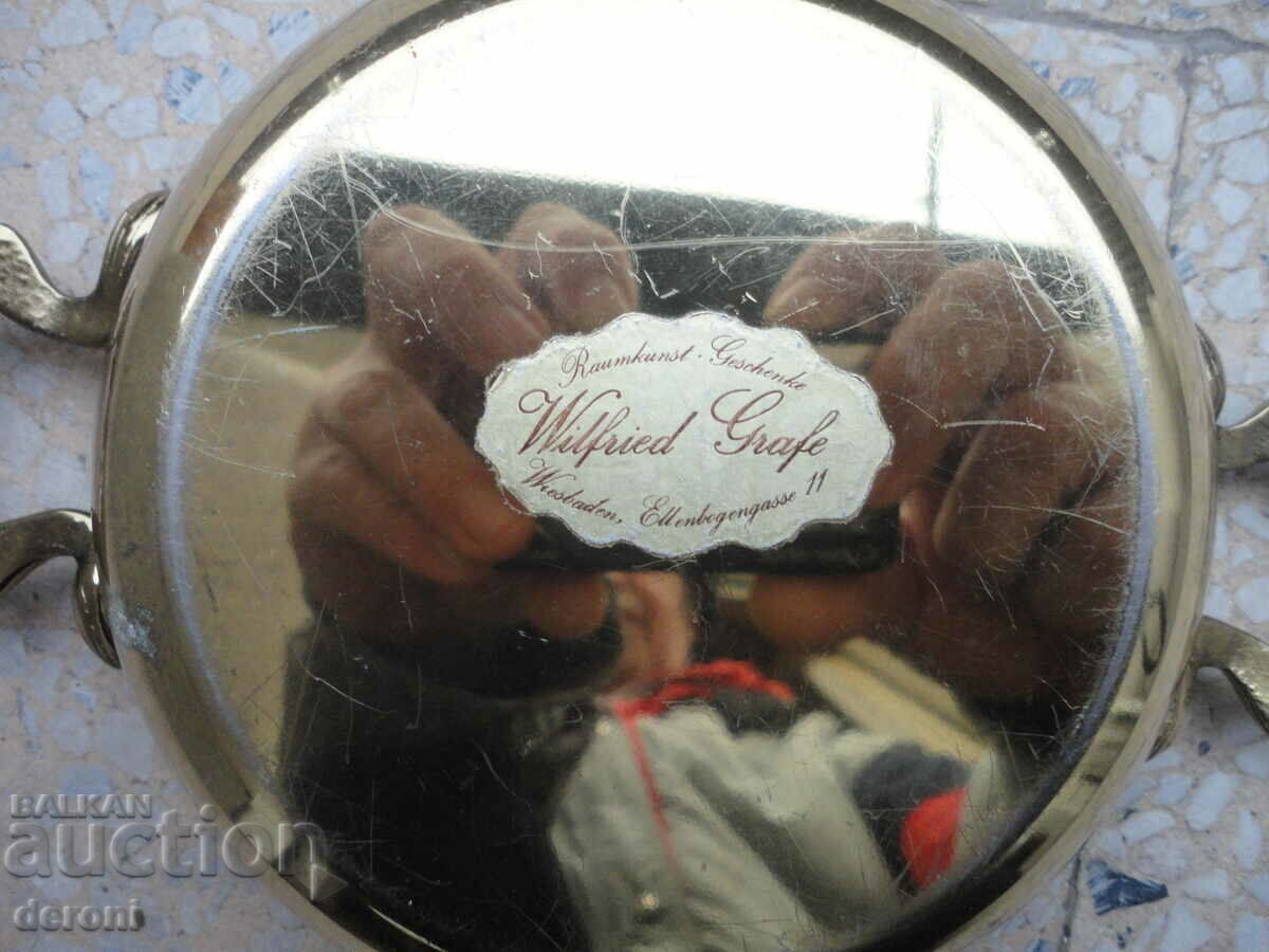 Bronze composition plastic decoupage Nest - 6 Bronze composition plastic decoupage Nest - 6