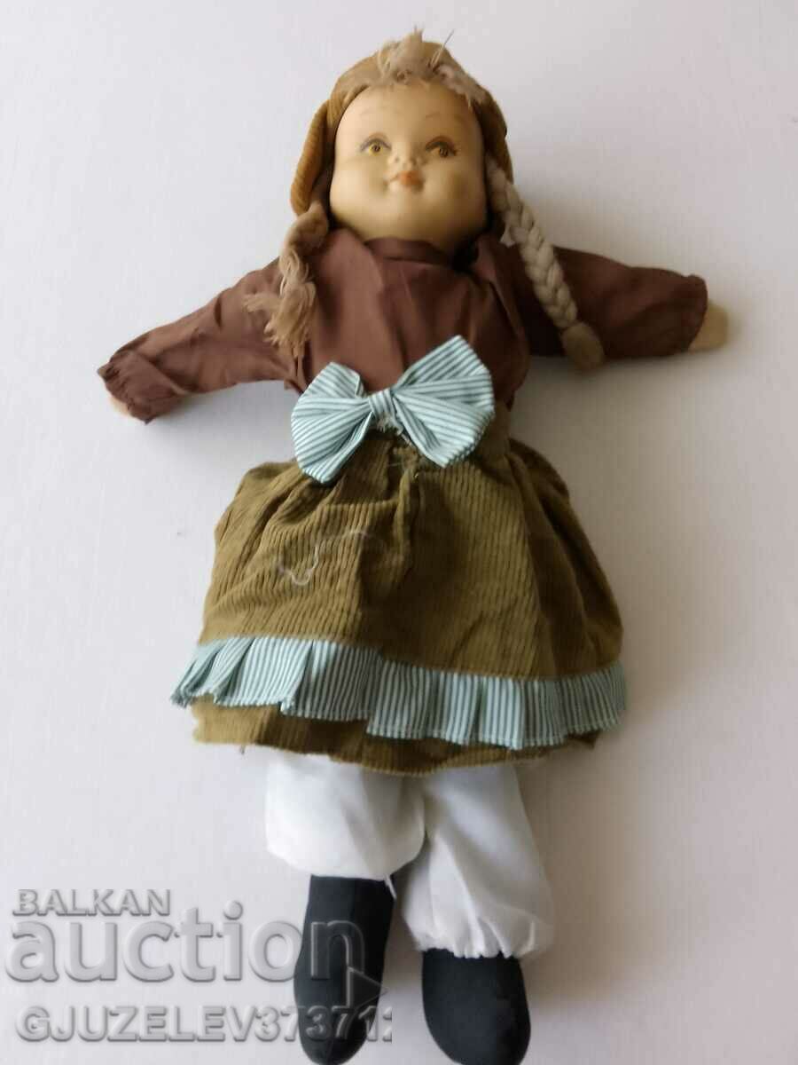 Old collectible doll head porcelain