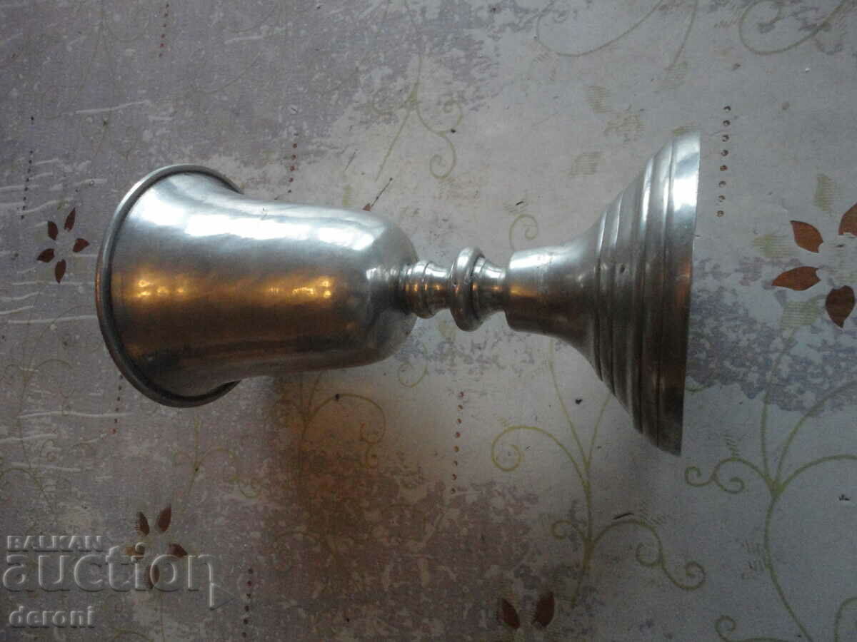 Spanish pewter goblet cup Chalice Pedraza - 5 Spanish pewter goblet cup Chalice Pedraza - 5