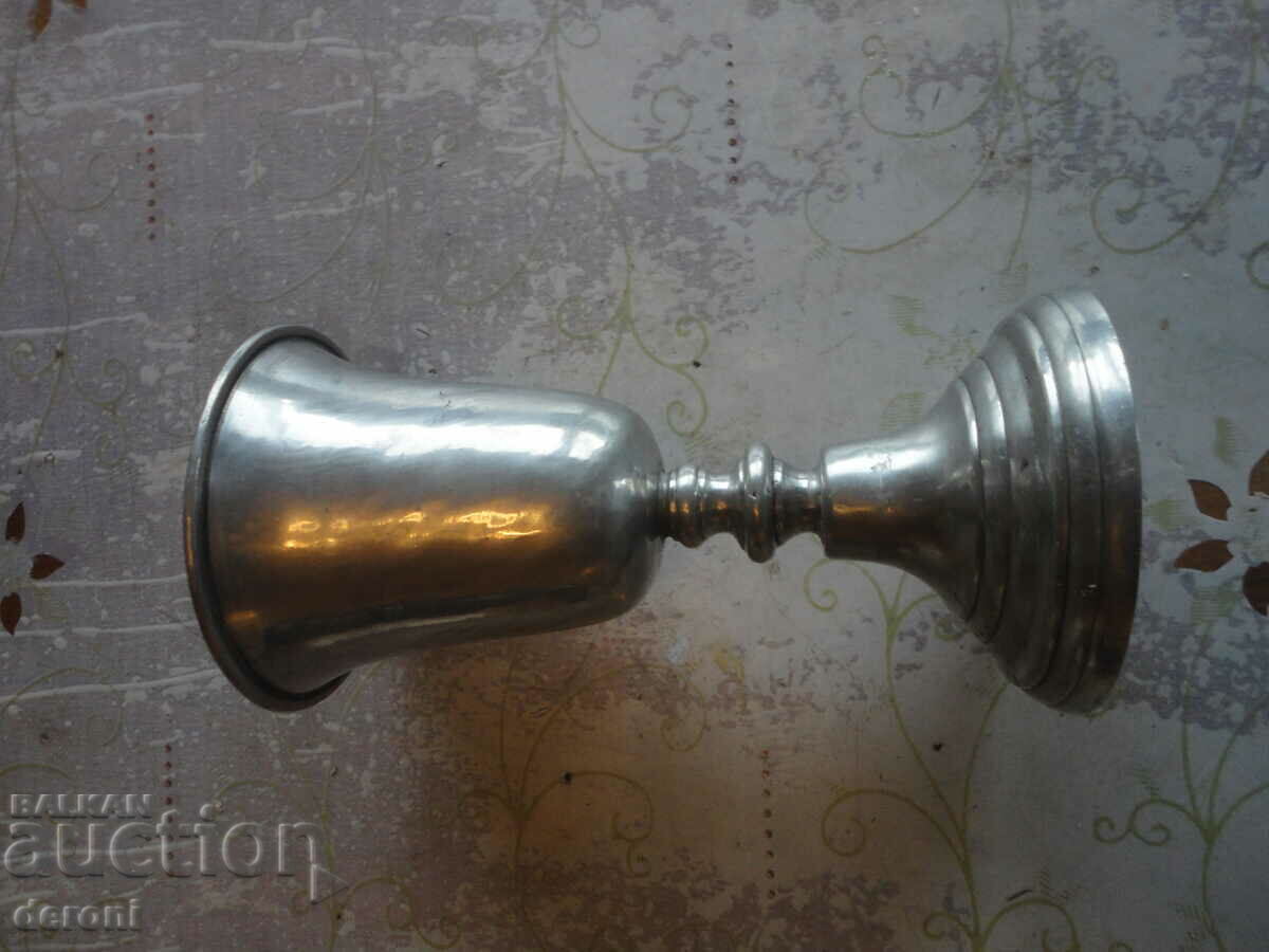 Spanish pewter goblet cup Chalice Pedraza - 7 Spanish pewter goblet cup Chalice Pedraza - 7
