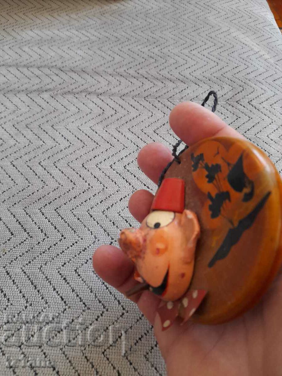 Delivery of Old wooden decoration, souvenir Delivery of Old wooden decoration, souvenir