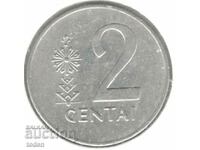 Λιθουανία-2 Centai-1991-KM# 86