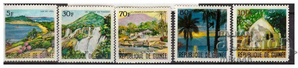 GUINEA 1967 Vizualizări curate seria MICĂ