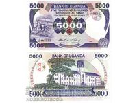 UGANDA UGANDA 5000 5000 Shilling emisiune 1986 NOU UNC