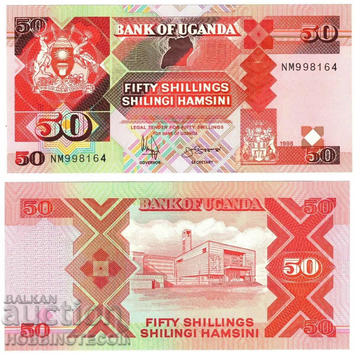 UGANDA UGANDA 50 Shilling issue issue 1998 NEW UNC